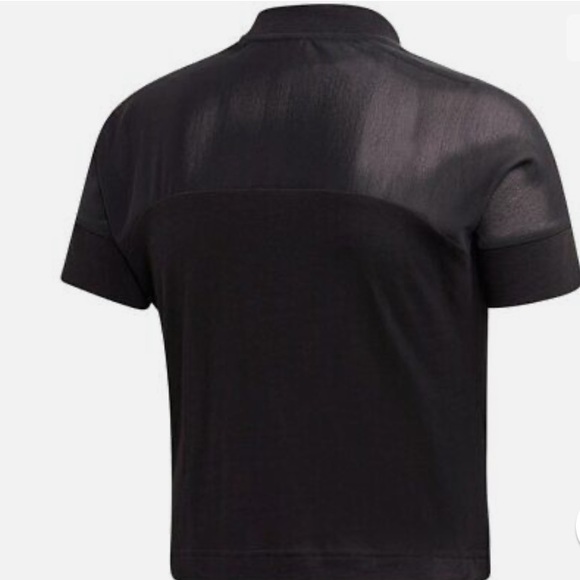 Adidas (Mesh Shoulder) w ID Glam Tee - Picture 2 of 8